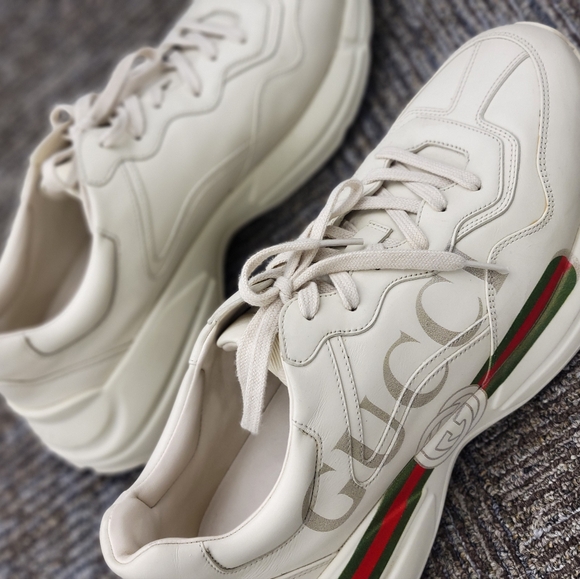 Gucci Ryton Size 11.5 Tennis shoes - Picture 2 of 7